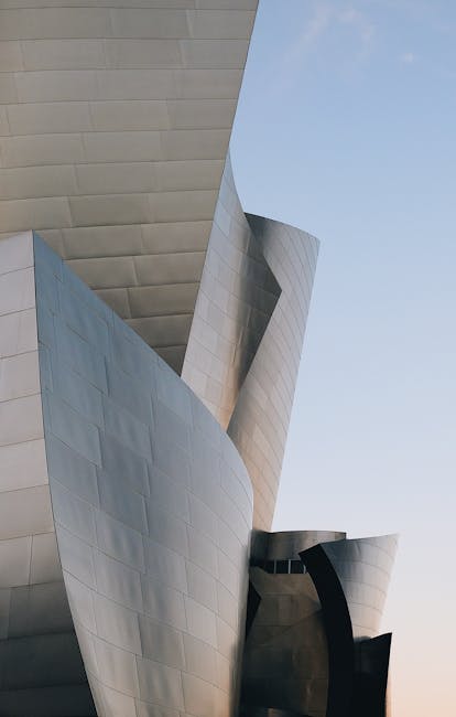 Architettura moderna che riflette l'innovazione nell'istruzione, paralleli tra design audace e approcci pedagogici contemporanei.